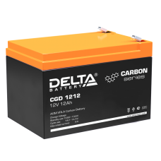 CGD 1212 (Delta) Аккумулятор карбоновый (12В; 12 Ач) 