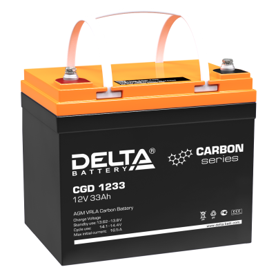 CGD 1233 (Delta) Аккумулятор карбоновый (12В; 33 Ач) 