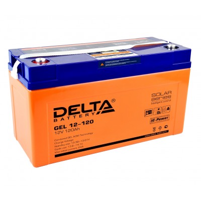 Delta GEL 12-120 (12В; 120А*ч)