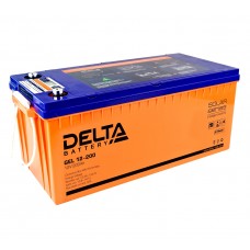 Delta GEL12-200  Аккумулятор гелевый (12В; 200А*ч)