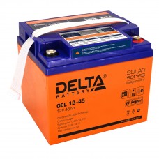 Delta GEL12-45 Аккумулятор гелевый (12В; 45А*ч)