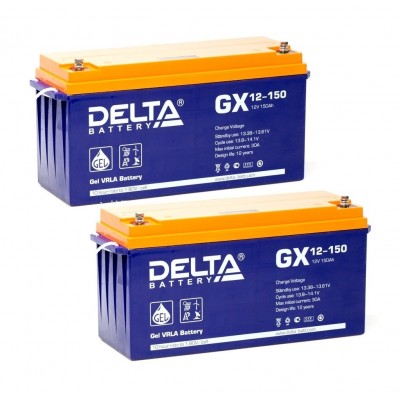  Комплект 2 шт Delta GX12-150