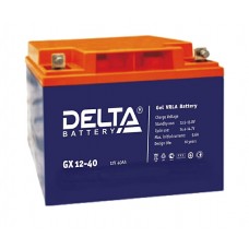 Delta GX12-40 (12В; 40А*ч) Гелевый аккумулятор 