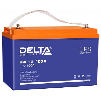 HRL 12-100X AGM аккумулятор для ИБП (UPS)