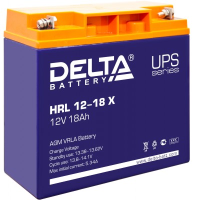 HRL 12-18 X AGM аккумулятор для ИБП (UPS)