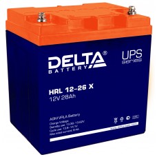 HRL 12-26 X (Delta) Аккумулятор 12В; 26 Ач, AGM