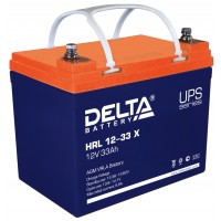 HRL 12-33 X (Delta) Аккумулятор 12В; 33 Ач, AGM