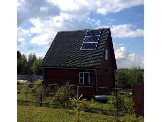 "Солнечный генератор" электроэнергии на даче. Московская область.