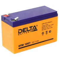 DTM 1207 (Delta АКБ) Аккумулятор AGM (12В; 7 Ач) 