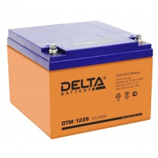 DTM 1226 (Delta АКБ) Аккумулятор AGM (12В; 26 Ач) 