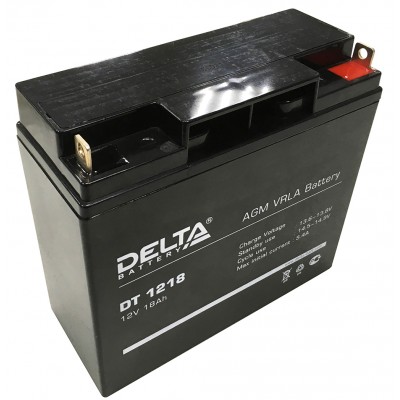 Delta DT 1218, AGM аккумулятор