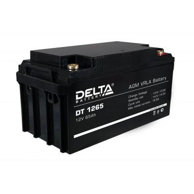 Delta DT 1265, AGM аккумулятор