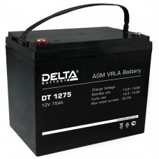 DT 1275 (Delta) Аккумулятор 12В; 75 Ач, AGM