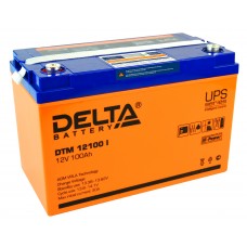 DTM 12100 I (Delta) AGM аккумулятор (12В; 100А*ч) с цифровым дисплеем