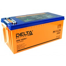 DTM 12200 I (Delta) AGM аккумулятор (12В; 200А*ч) с цифровым дисплеем