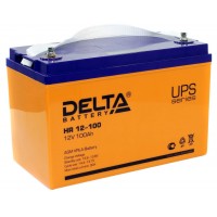 HR 12-100 (Delta) Аккумулятор 12В; 100 Ач, AGM
