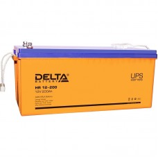 HR 12-200 L (Delta) Аккумулятор 12В; 200 Ач, AGM