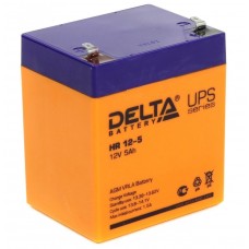 HR 12-5 (Delta) Аккумулятор 12В; 5 Ач, AGM