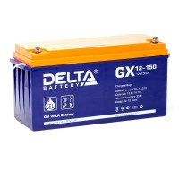 Delta GX12-150 Гелевый аккумулятор (12В; 150А*ч)