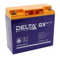 Delta GX12-17 (12В; 17А*ч) Гелевый аккумулятор 
