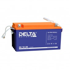 Delta GX12-65 (12В; 65А*ч) Гелевый аккумулятор 