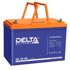 Delta GX12-90 (12В; 90А*ч) Гелевый аккумулятор