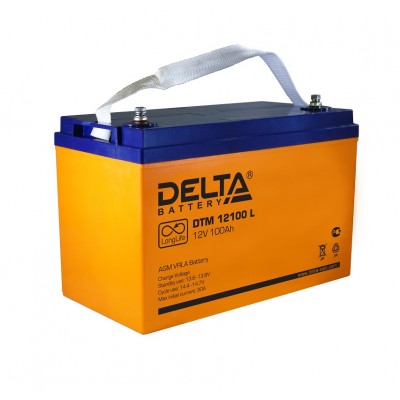 Аккумулятор DELTA DTM 12100L